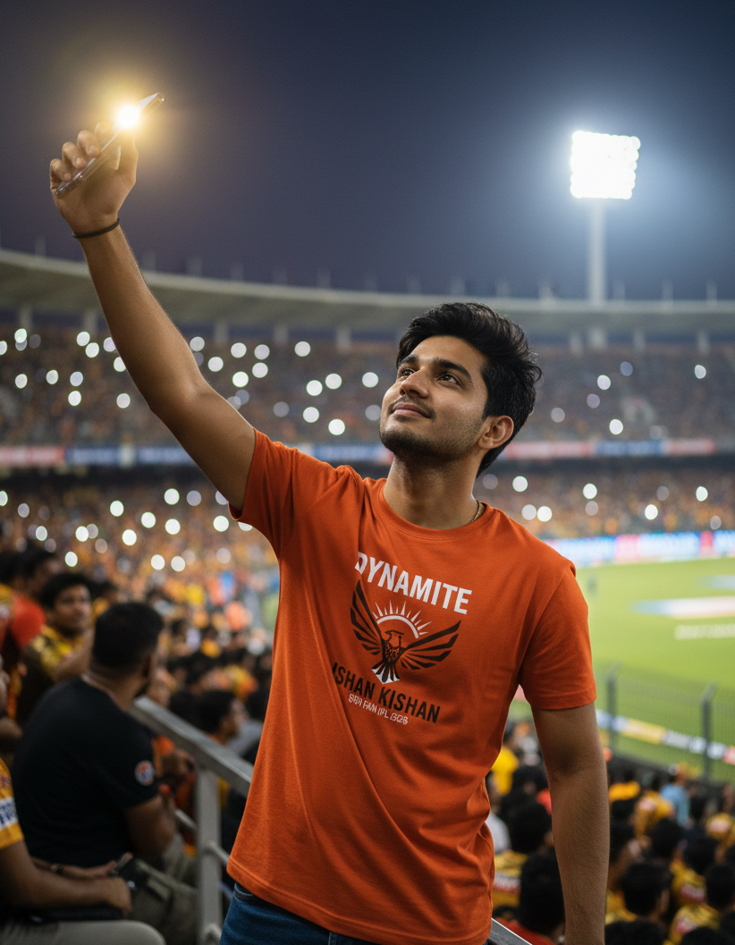 Dynamite Ishan Kishan SRH T-Shirt