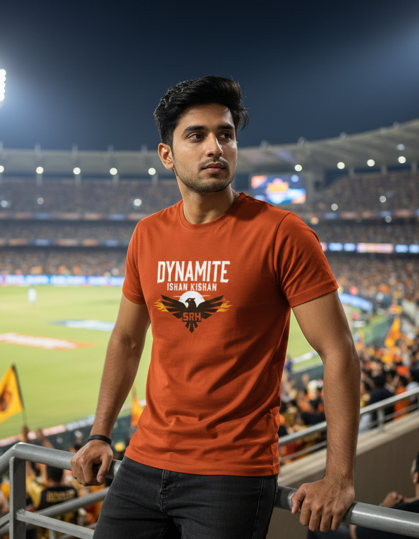 Dynamite Ishan kishan SRH T-Shirt